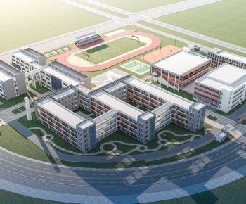 Modern Architectural Bird's-eye View Planning-ID:694852119