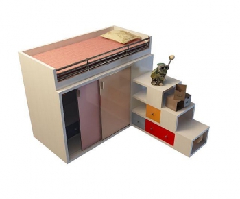 Modern Child's Bed-ID:490392925