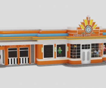Modern Facade Element-ID:391675009