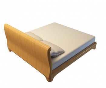 Modern Double Bed-ID:203789002