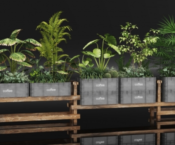 Industrial Style Flower Bed, Flower Bowl, Flower Box-ID:701066976
