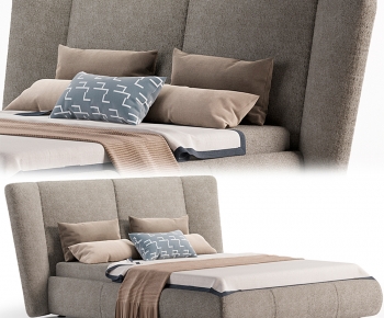 Modern Double Bed-ID:501535891