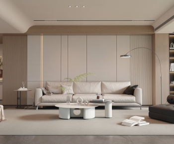 Modern A Living Room-ID:384248976