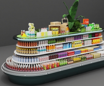 Modern Supermarket Shelf-ID:715164909