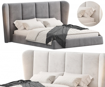 Modern Double Bed-ID:576602947