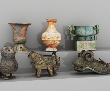 Chinese Style Clay Pot-ID:703103078