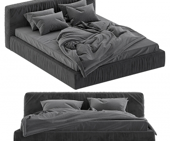Modern Double Bed-ID:545510057