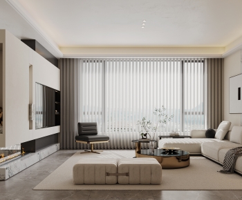 Modern A Living Room-ID:936990981