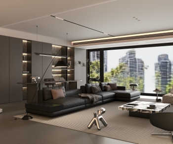 Modern A Living Room-ID:173708927