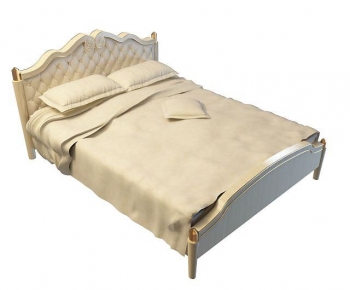 French Style Double Bed-ID:927064901