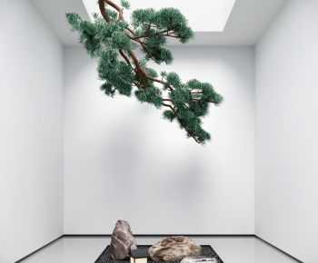 New Chinese Style Plant Landscaping-ID:676194919