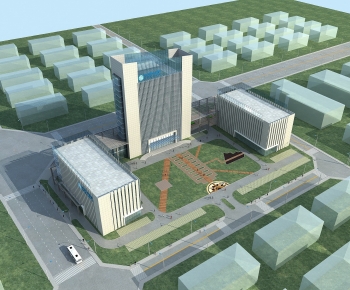 Modern Appearance Of Commercial Building-ID:950426104