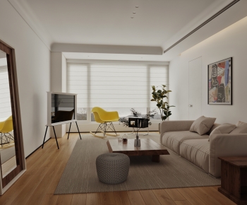 Modern A Living Room-ID:806402929