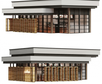 New Chinese Style Facade Element-ID:678087009