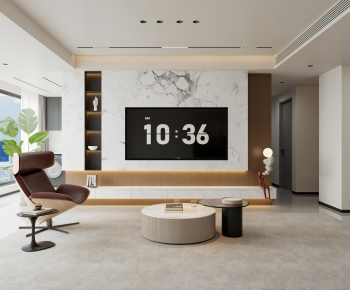 Modern A Living Room-ID:210488089