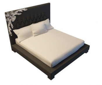 Modern Double Bed-ID:368062021