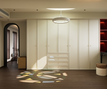 Modern Clothes Storage Area-ID:977026944