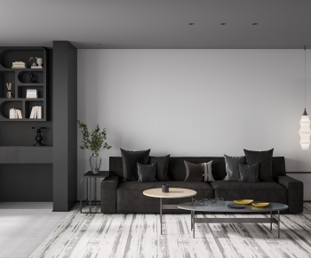 Modern A Living Room-ID:678358089