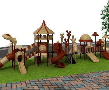 Modern Equipment For Children-ID:604381088