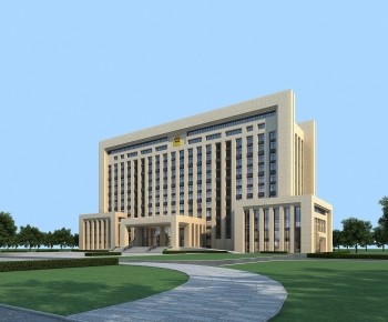 Modern Building Appearance-ID:340635068