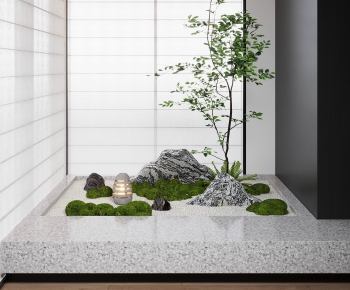 现代室内景观植物小品-ID:396859883