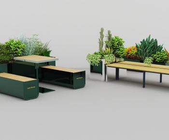 Modern Flower Bed, Flower Bowl, Flower Box-ID:734870919