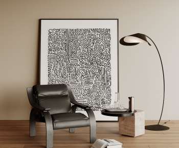 Modern Wabi-sabi Style Lounge Chair-ID:731772902