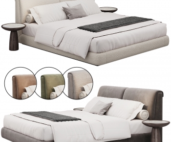 Modern Double Bed-ID:165791034