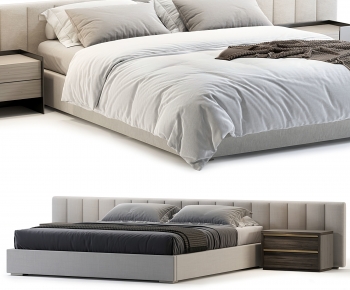 Modern Double Bed-ID:693109051