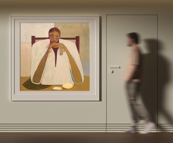 现代人物抽象挂画-ID:414120917