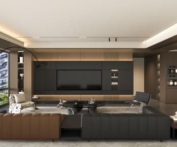 Modern A Living Room-ID:819112064