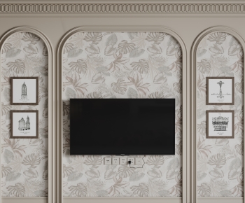 French Style TV Wall-ID:792934892