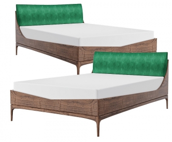 Modern Double Bed-ID:368885048