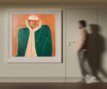 现代人物抽象挂画-ID:765347008