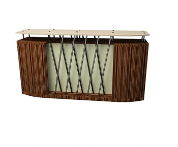Modern Reception Desk-ID:238220711