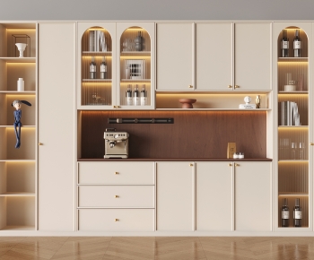 New Chinese Style Wine Cabinet-ID:844540129