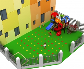 Modern Equipment For Children-ID:458125114