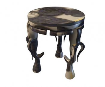 Retro Style Side Table/corner Table-ID:444853075