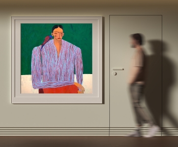 现代人物抽象挂画-ID:469562055