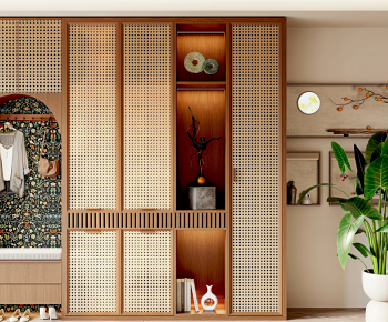 French Style Shoe Cabinet-ID:161762953