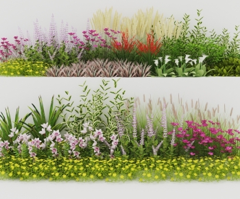 Modern Flowers And Grass-ID:997910573