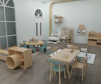 Modern Kindergarten Classrooms-ID:366272937
