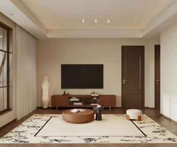 Modern A Living Room-ID:340852021