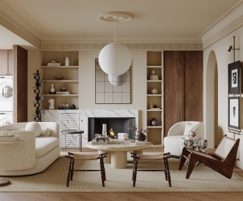 French Style A Living Room-ID:100979818