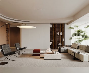 Modern A Living Room-ID:238400944