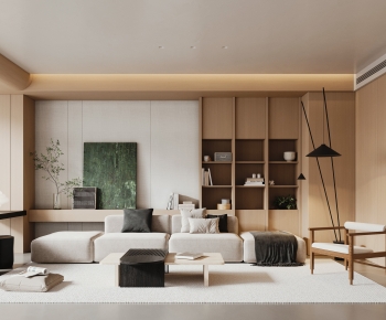 Modern A Living Room-ID:793432955