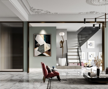 Modern A Living Room-ID:630831005