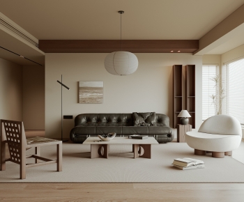 Modern A Living Room-ID:602787021