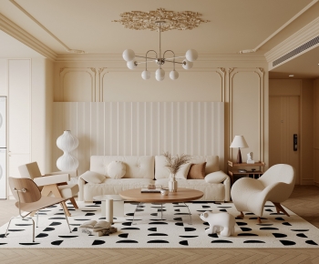French Style A Living Room-ID:197120909