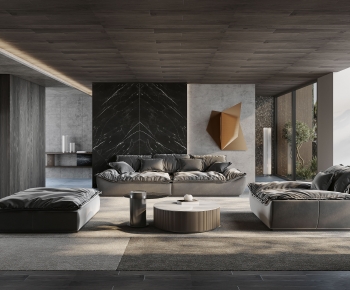 Modern A Living Room-ID:733145957